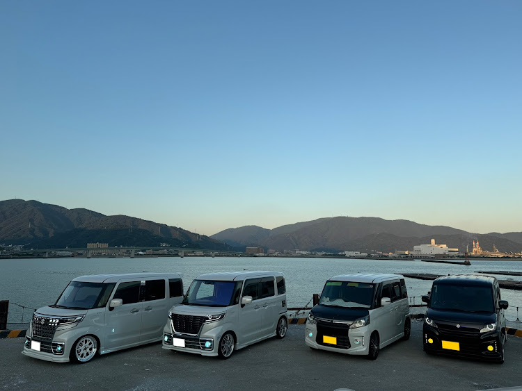 スペーシアカスタムの楽しい時間をありがとうございました😊🎵・MK32S・MK53S・グルメツアー・広島観光に関するカスタム事例の投稿画像5枚目