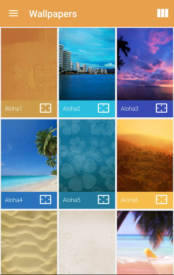    Aloha - Icon Pack- screenshot  