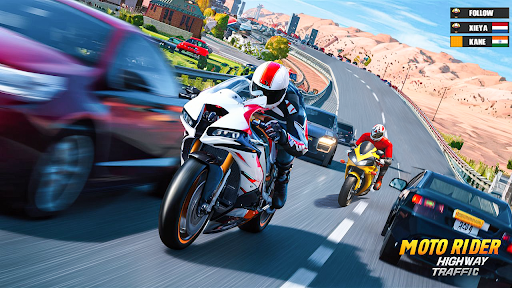 Screenshot Moto Racing 3d Motorcycle Game