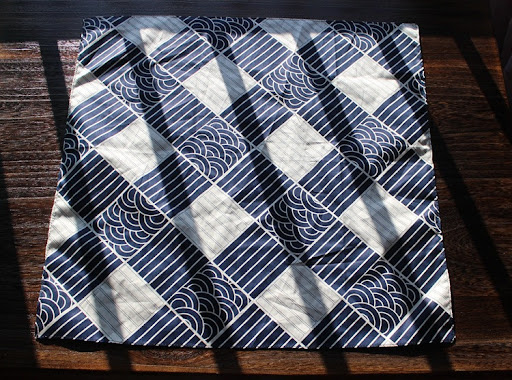 Title 3, Large square Japanese-style handkerchief for Fu...
