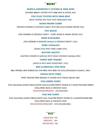 The Crab House menu 5