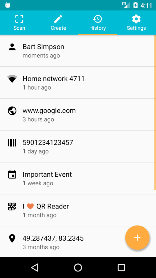    QR & Barcode Reader (Pro)- screenshot  