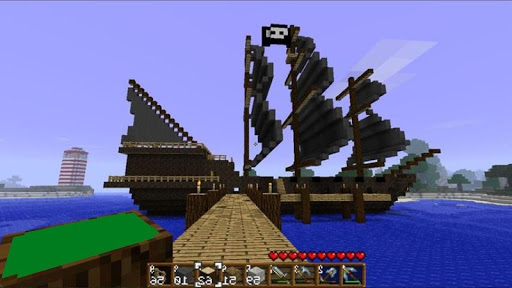 Pirate ship ideas in minecraft