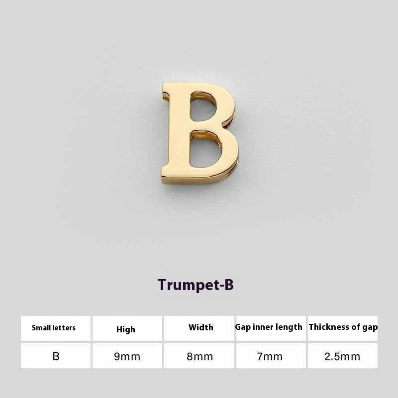 U Perforated 26 Buchstaben Hardware Zubehör – Personalisierte Gestaltung mit perforierten englischen Buchstaben. Für kreative Projekte und Dekorationen.