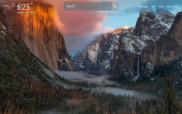 Yosemite New Tab Wallpapers