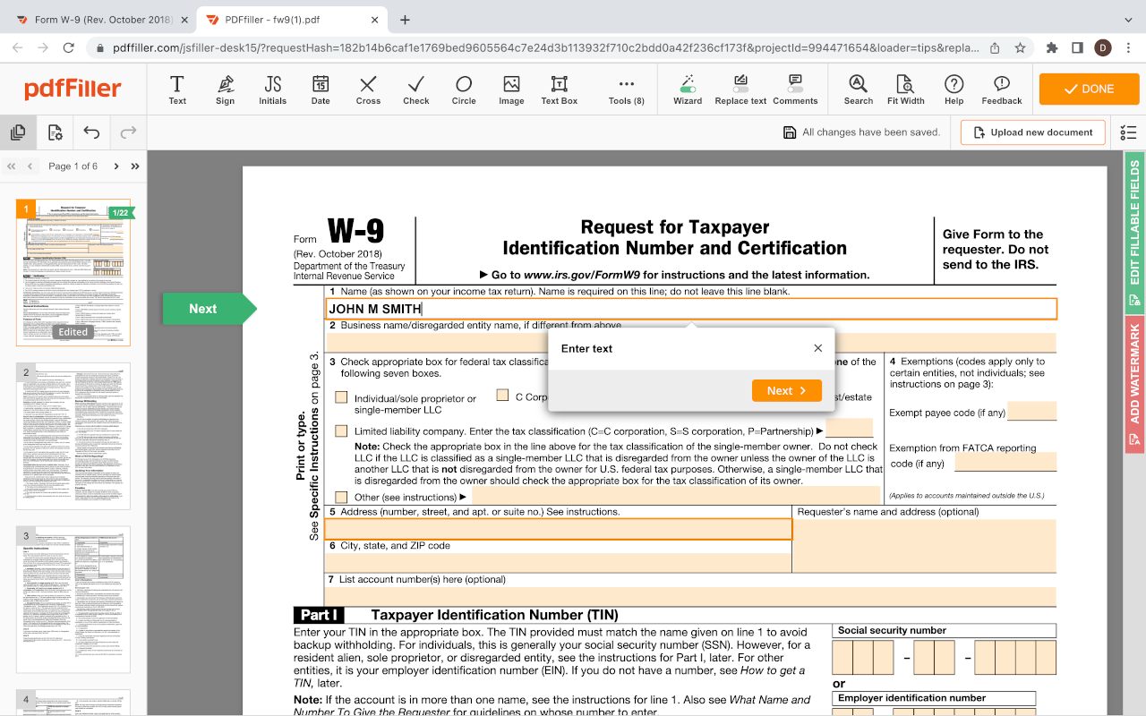 PDF Editor for Chrome:Edit, Fill, Sign, Print Preview image 3