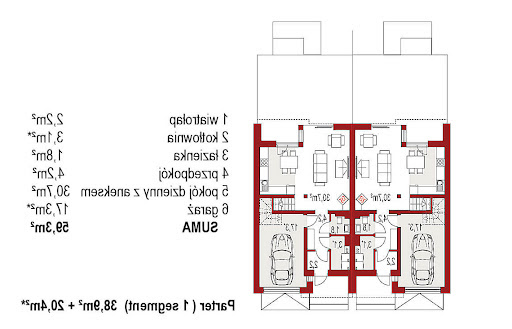 Andrea Bliźniak B - Rzut parteru