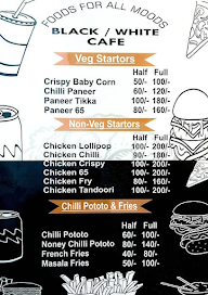 Black & White Cafe menu 4