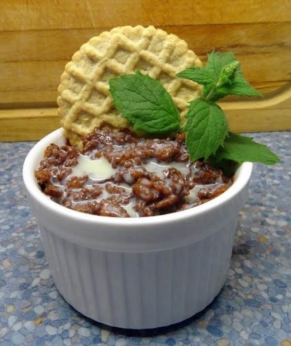 Chocolate Rice Pudding_image