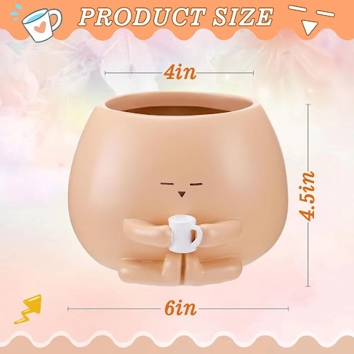 Title 4, Cute Flowerpot for Indoor Plants