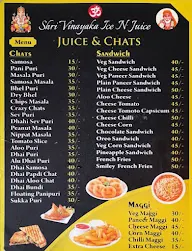 Shri Vinayaka Ice N Juice menu 5