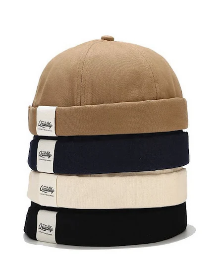 Bocca Docker Cap Without Visor Brimless Caps Men Beanies ... - 3