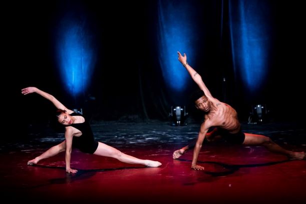 OPPORTUNITY KNOCKS: Neriah Plaatjies, 17, and Kyle Adams, 23, from Toynbee Ballet Academy, will be auditioning for a position in the Contemporary Junior Dance Company