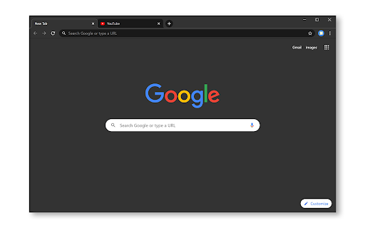 Dark Theme for Google Chrome