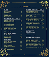 Szafran Bar Cum Restaurant menu 1