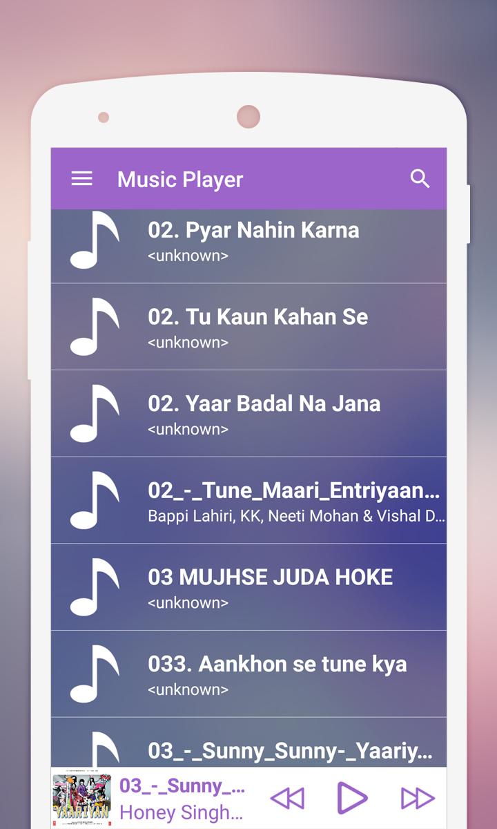 Music Player - MP3 Player Screen 1