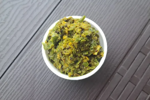 Green Thecha Chutney