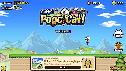 Screenshot Go! Go! Pogo Cat