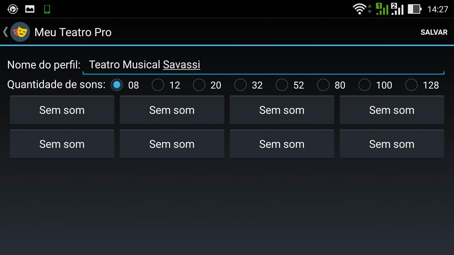 Android application My Theater Pro screenshort