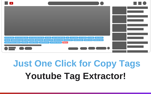 Youtube Tag Extractor