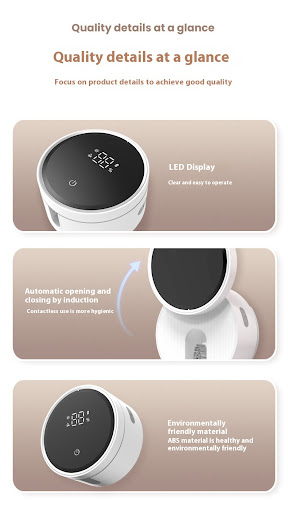 Title 8, USB Wall-mounted Toothbrush Sterilizer with Ind...