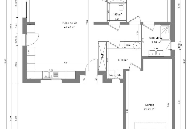  Vente Terrain + Maison - Terrain : 546m² - Maison : 120m² à Montlouis-sur-Loire (37270) 