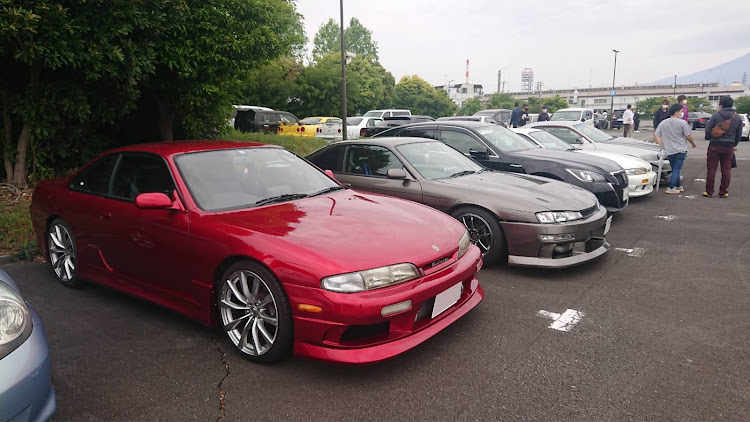 シルビアのAREA34・シルビアs14・ホイール交換・GW・車高調整に関するカスタム事例の投稿画像2枚目