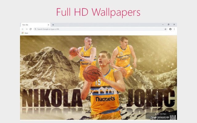 Nikola Jokic HD New Tab