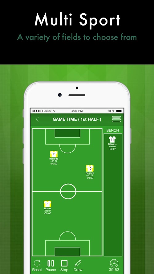 Android application FP Sports screenshort