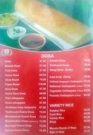 Hotel Srinivasa Bhavan menu 6