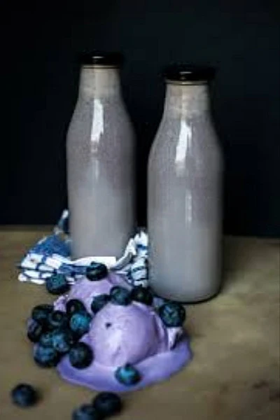 Exotic Blueberry Milkshake