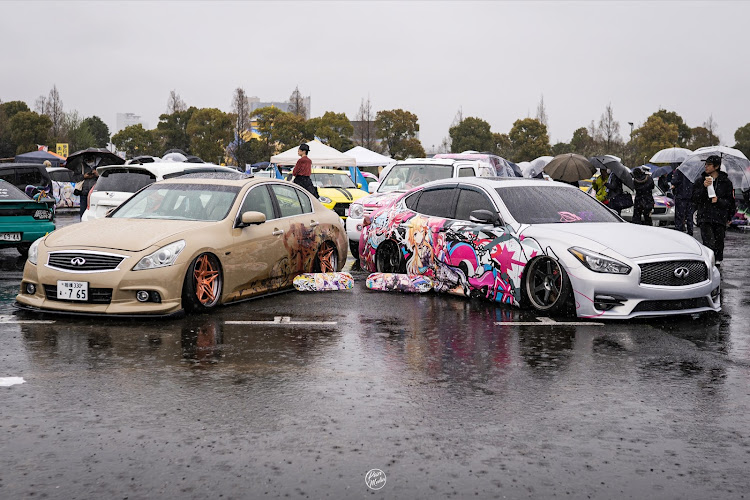スカイラインの目指せPickUpCars・桜とコラボ・レッドメモリー・WBC優勝おめでとう・サクラと愛車に関するカスタム事例の投稿画像4枚目