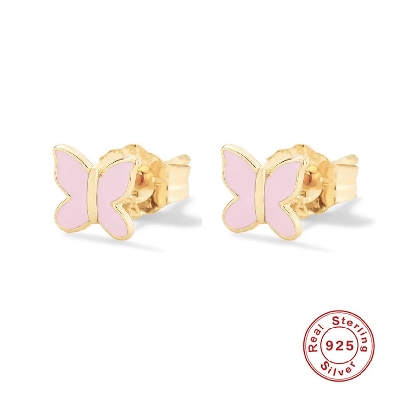 Brincos Mini Coloridos Esmaltados com Laço Estilo INS. Acessório feminino charmoso e moderno. Adicione um toque de cor e elegância ao seu visual diário.