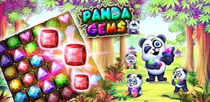 Panda Gems: Jewel Match 3 Game Screenshot