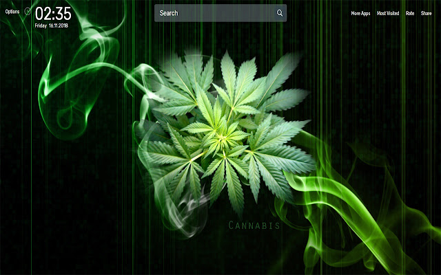 Weed Wallpapers NewTab Theme