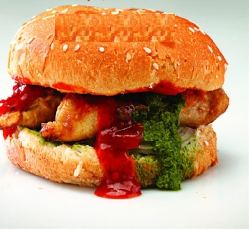 Paneer Cheese Momos Burger