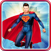 Superhero Man: Hero Battle Simulator  Icon