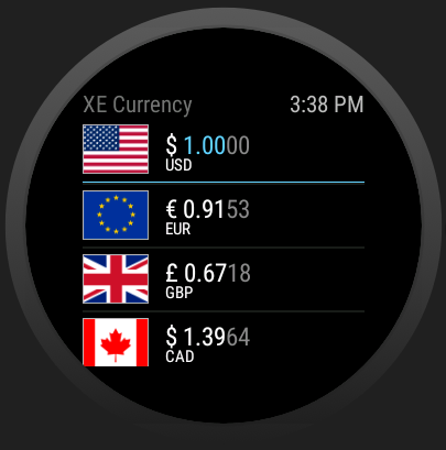    XE Currency Pro- screenshot  