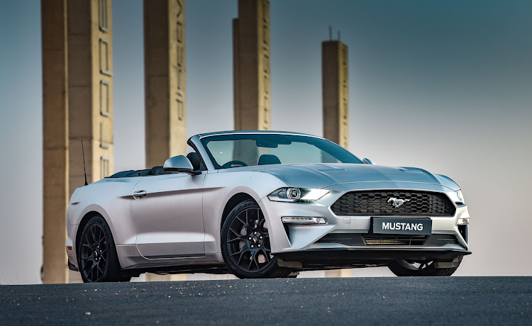 Ford Mustang EcoBoost Convertible.