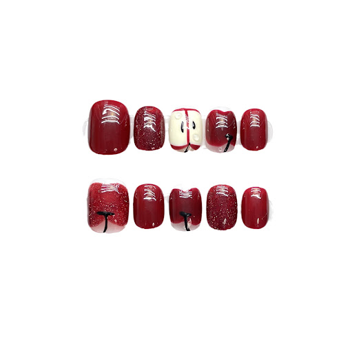 Title 2, Hand Painted Wear Nail Beauty Nail Patch for in...