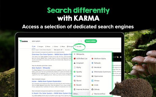 KARMA | Search to make a difference