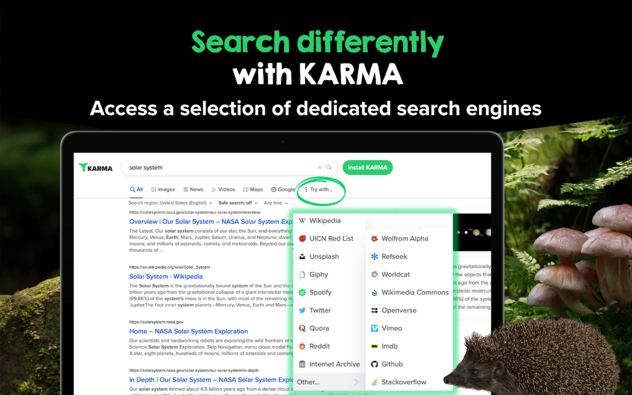 KARMA Search Preview image 21