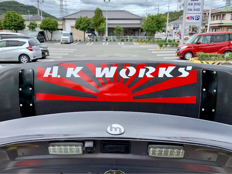 ロードスターのスワンネックGTウイング・A.K WORKS・ロードスターNC倶楽部・取り付け補強・脚が弱いです😭に関するカスタム事例の投稿画像16枚目