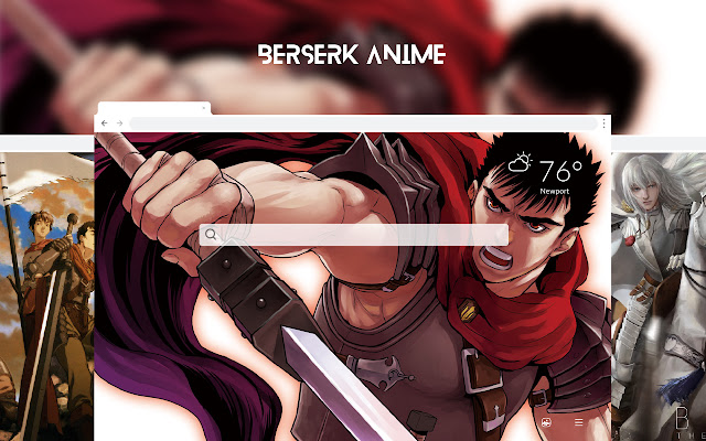 Berserk Anime HD Wallpapers New Tab