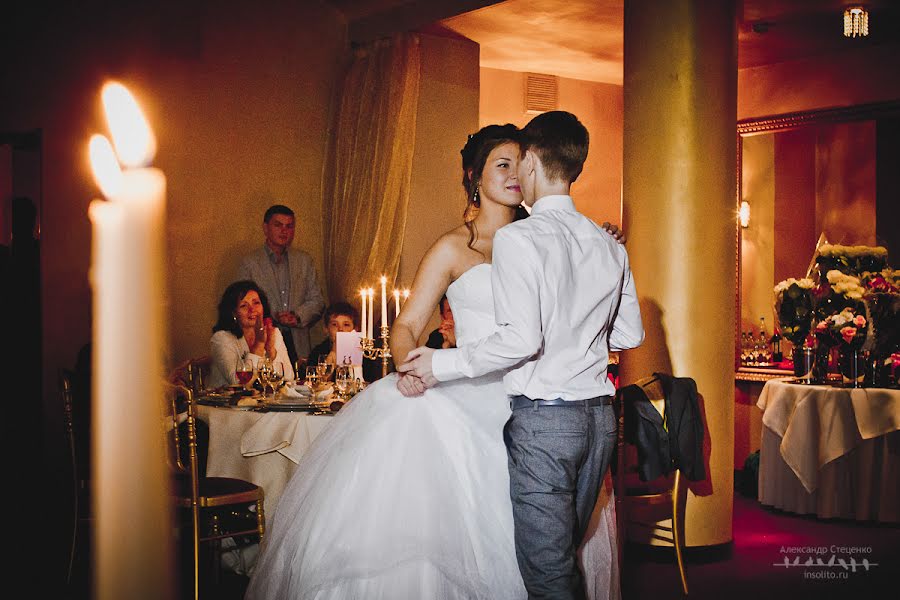 結婚式の写真家Aleksandr Stecenko (stets)。2013 12月29日の写真