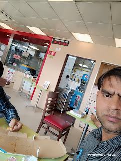 Shahid Ahmed at Domino's Pizza, Shastri Nagar,  photos