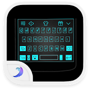 Emoji Keyboard - Neon Blue 1.0 Icon