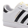 adidas originals superstar running white/core black/gold met