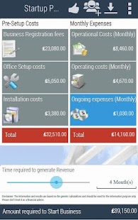 Startup Business Planner Business app for Android Preview 1