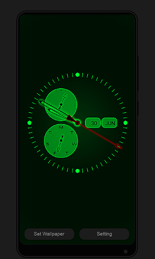 Screenshot Clock Live Wallpaper